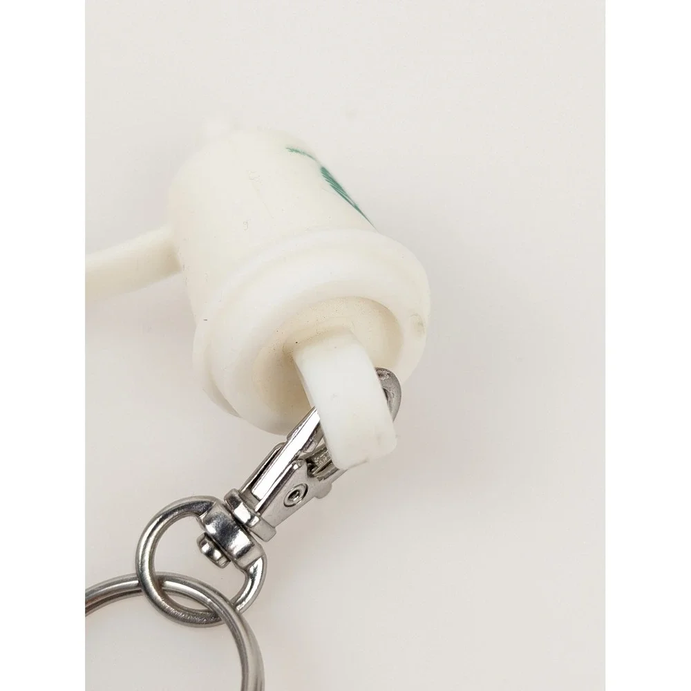 Starbucks Coffee Cup Keychain Miniature Drink Charm Souvenir Green Logo‎